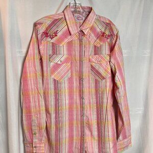 Women's Cowgirl Hardware, Western style shirt, Size XL